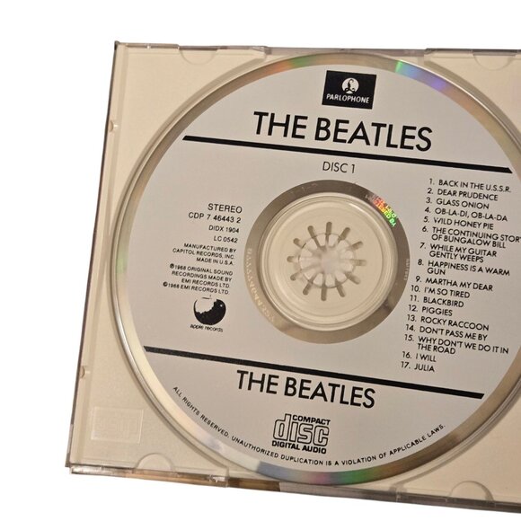 The Beatles White Album 2 CD Set Remastered Stereo - Picture 5 of 6